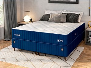 Colchão com Box Carolina Blue Me HSS - King Size - 1,93 x 2,03m - Altura 33cm