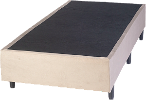 Base Box Aplauso - Solteiro Americano - 0,96 x 2,03m - Altura 38cm - Suede Bege