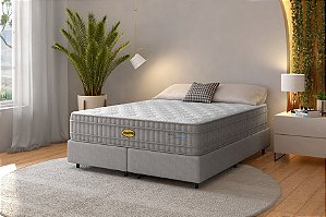 Colchão com Box Hotel ME Dupla Face-Queen 1,58 x 1,98 Altura 28cm