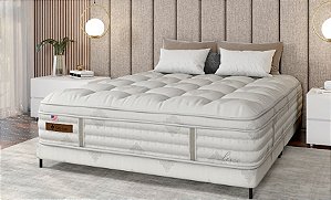 Colchão com Box CMG Lissê Me HSS - King Size - 1,93 x 2,03m - Altura 36cm