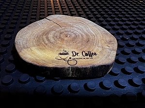 Suporte Para Xícara em Madeira Personalizado