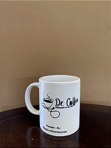 Caneca Personalizada Dr. Coffee (Branca)