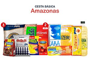 Cesta Básica Amazonas - 16 volumes