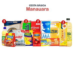Cesta Básica Manauara - 19 volumes