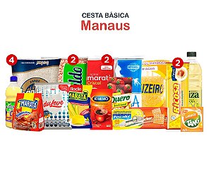 Cesta Básica Manaus - 22 volumes