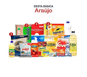 Cesta Básica Araújo- 25 volumes