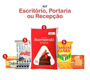 Kit Escritório, Recepção ou Portaria- 21  volumes