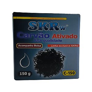 SKRw CARVAO ATIVADO   PELET.COM BOLSA  C- 150 150G