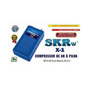 SKRw COMPRESSOR  DE AR A PILHA 3.0L/M - X-1