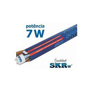 SKRw LAMPADA DE LED TUBOL.T8  7W 45CM AZUL