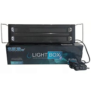 SKRw BOX LIGHT  P/ LAMPADA TUBOLAR LED  45 A 60CM