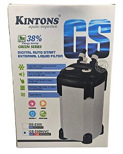 FILTRO EXTERNO CANISTER  -  KINTONS GS-2300 COM UVC 110V