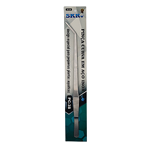 Pimça curva inox SKRw 38 cm PC-38