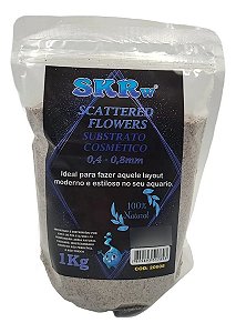 SKRw SUBST.COSMETICO SCATTERED FLOWERS 0,4-0,8MM K