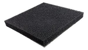 ESPONJA BIOLOGICA 50X50X3CM PPI15 PRETA