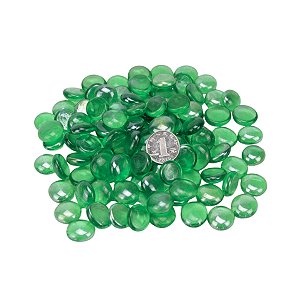 ENFEITE DE VIDRO BRILHANTE VERD 200G SKRw