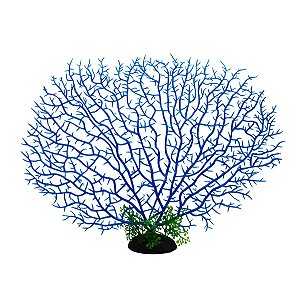 PLANTA ARTIFICIAL CORAL AZUL 30X25CM SKRw