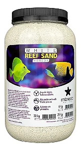 MBREDA SUBSTRATO AREIA WHITE REEF SAND MARIN. 6 KL