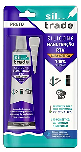 SILTRADE SILICONE 50G PRETO