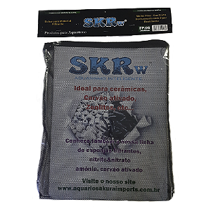 SKRw BOLSA MAT.FILT. FP-06 34X43CM MALHA FINA PRETA