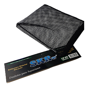 SKRw BOLSA MAT.FILT. LP-05 28X32CM MALHA LARGA PRETA