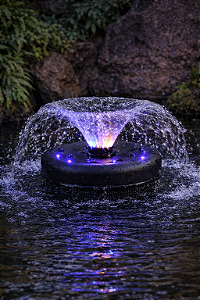 SKRw CHAFARIZ FLUTUANTE BOMBA-UV-LED CABO10MT 110V