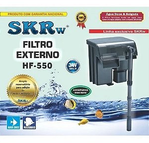 SKRw FILTRO EXTERNO HF- 550 550L/H 127V