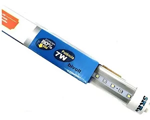 SKRw LAMPADA DE LED TUBOL.T8 7W 45CM AZUL/BRANCA