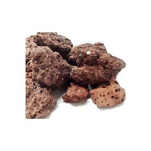 SKRw LAVA ROCK CASCALHO RED 10 A 20MM 1 KILO