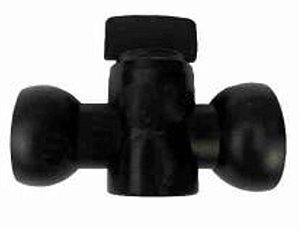 SKRw LOC LINE 3/4" VALVULA - PRETA