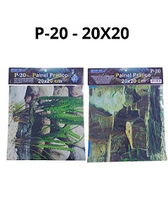 SKRw PAINEL PRATICO P-20 P/ AQUARIO DE 20X20CM