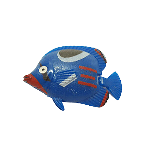 SKRw PEIXE FLUTUANTE F-13 COM 1 UN.(AMAR./VERMELH)