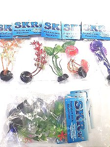 SKRw PLANTA ARTIFICIAL - X 301 A 317 - COM 10 UNIDADES VARIADAS