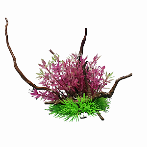 SKRw PLANTA ARTIFICIAL C/ GALHO JJ-443313 30X19X28