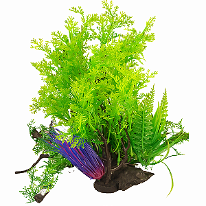 SKRw PLANTA ARTIFICIAL D-1003 25X15X25 GALHO VD/RS