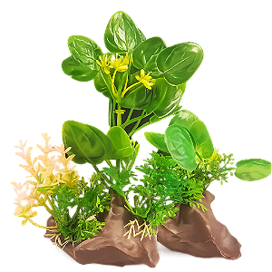 SKRw PLANTA ARTIFICIAL K-408 15CM TRONCO VD REDOND