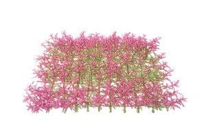 SKRw PLANTA ARTIFICIAL K-418 24X24X5CM PLACA VD/RS