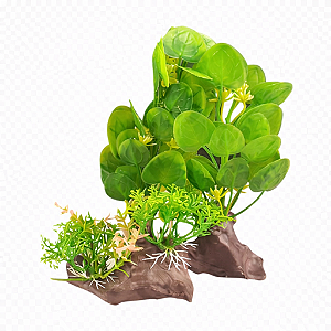 SKRw PLANTA ARTIFICIAL K-708 20CM TRONCO VD REDOND