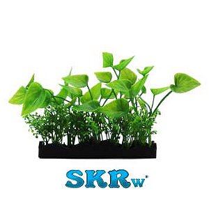 SKRw PLANTA ARTIFICIAL M-471 18X10CM FOLHA LAR.VED