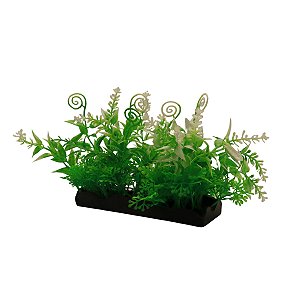 SKRw PLANTA ARTIFICIAL M-479 18X10CM VERDE/BRANCA