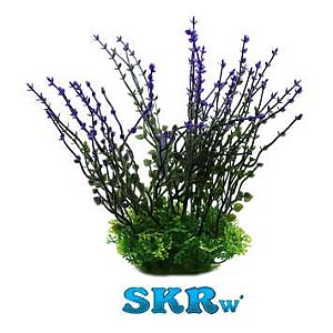 SKRw PLANTA ARTIFICIAL M-862 11X18CM VERD/FLOR AZ