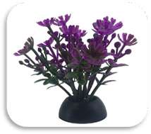 SKRw PLANTA ARTIFICIAL S-235 5CM RASTEIRA LILAS/VD