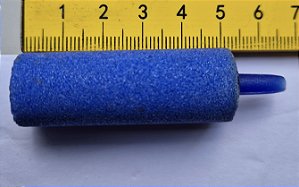 SKRw POROSA CILINDRICA AZUL Nº03 - 20X50X4 mm