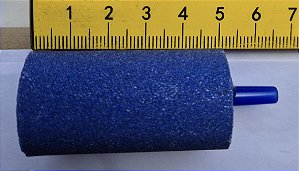 SKRw POROSA CILINDRICA AZUL Nº06 - 25X50X4 mm