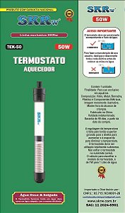 SKRw TERMOSTATO AQUECEDOR - TEK- 50W 127V