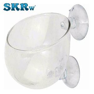 SKRw VASO DE VIDRO COM VENTOSA PARA PAISAGISMO 5,5X5CM