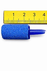 SKRw POROSA CILINDRICA AZUL Nº02 - 15X25X5 mm