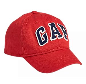 Boné GAP vermelho com velcro