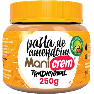 Pasta De Amendoim Manicrem Tradicional 250g