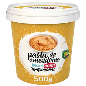 Pasta De Amendoim Manicrem Tradicional 500g